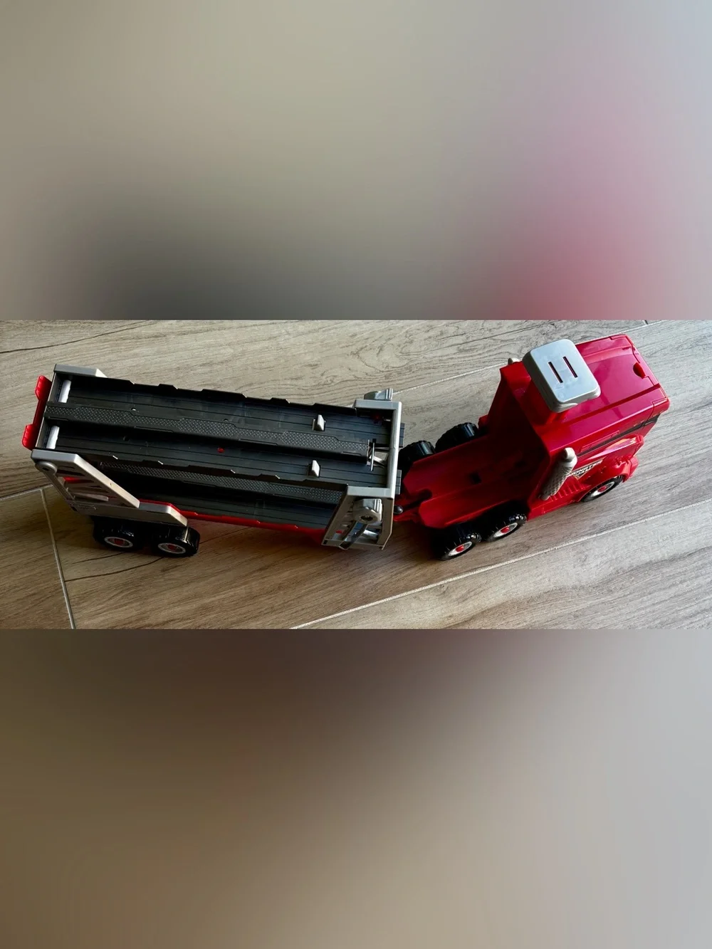 Monster Jam Launch & Go Hauler PlaySet - Gently Used